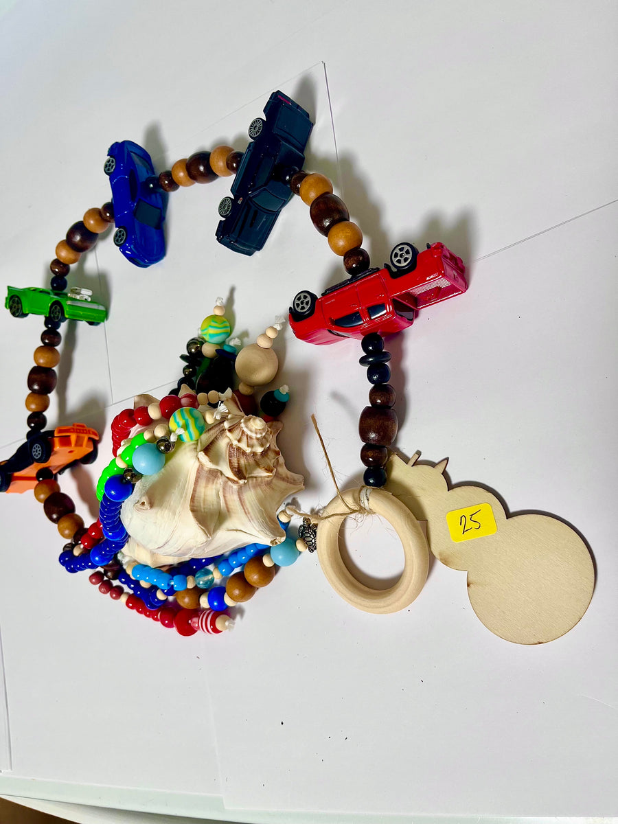 Car themed Hanging Shell Arrangement- ONLY AVAILABLE AT BANYAN COFFEE ...